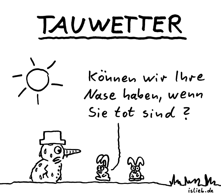 Tauwetter Comic 112 islieb