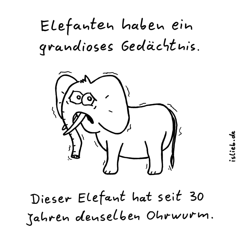Elefanten Comic 329 islieb