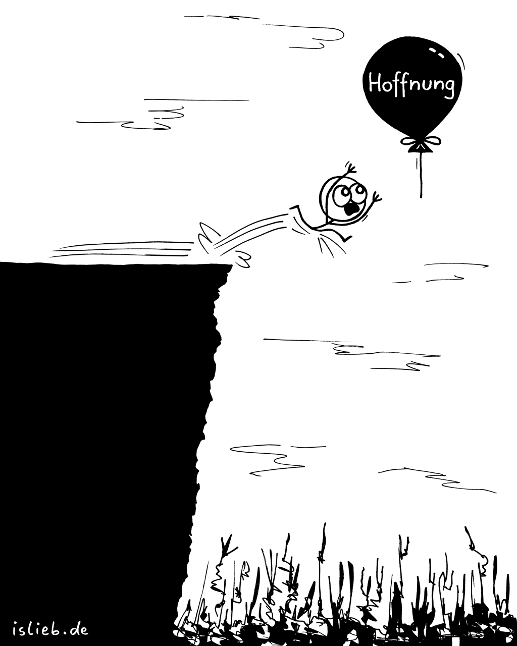 Knapp | Hoffnungs-Cartoon | is lieb?