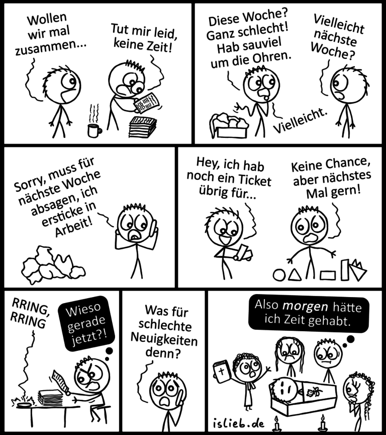 Keine Zeit