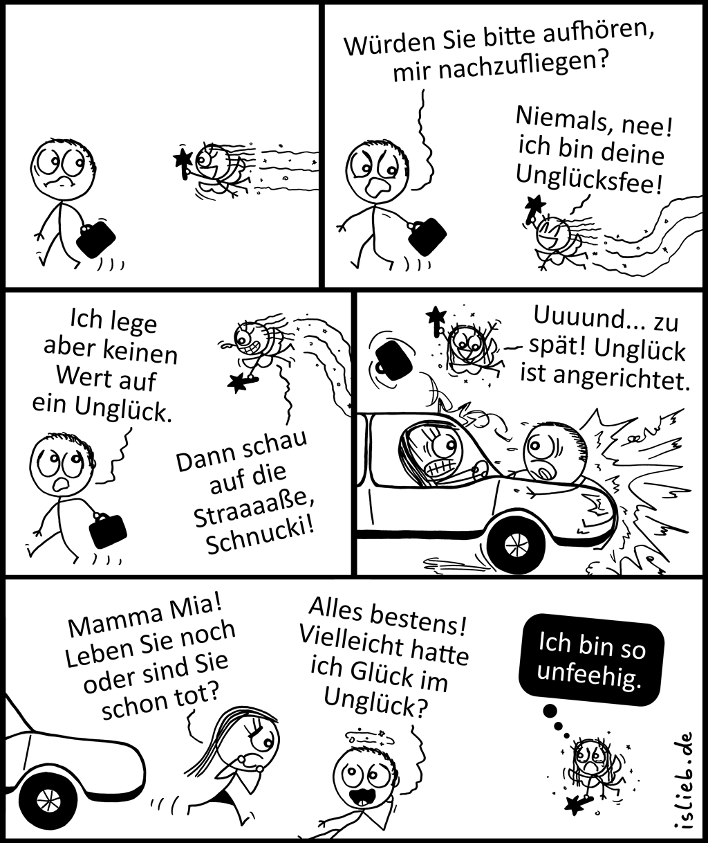 Unglück | Feen-Comic | is lieb?